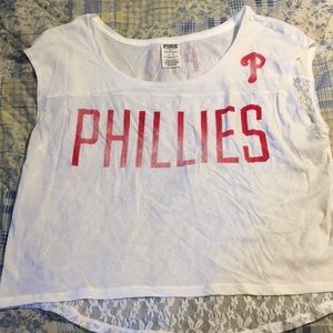 PHILLIES T shirt by PINK size M